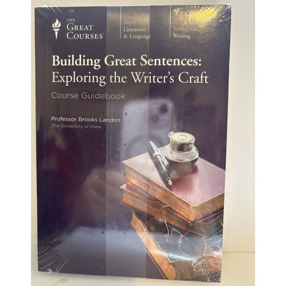 Building Great Sentences Exploring the Writer's Craft by Brooks Landon (DVD) NEW - Picture 1 of 2
